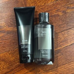 Bath & Body Works Men’s Noir Body Wash and Body Cream